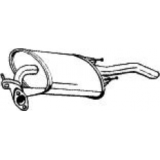 228-911 BOSAL Глушитель выхлопных газов конечный