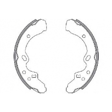 30493 SPIDAN Комплект тормозных колодок