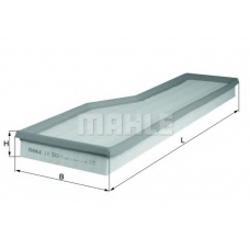 LX 582/1 MAHLE Воздушный фильтр
