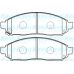 BP-6594 KAVO PARTS Комплект тормозных колодок, дисковый тормоз