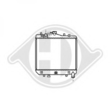 8115103 DIEDERICHS Радиатор, охлаждение двигателя