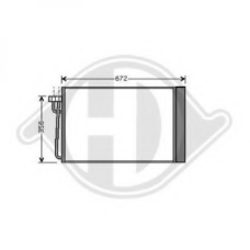 8122400 DIEDERICHS Конденсатор, кондиционер
