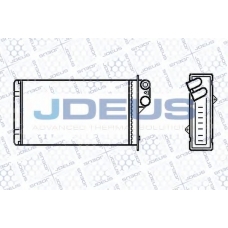 223M58 JDEUS Теплообменник, отопление салона