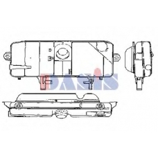 133070N AKS DASIS Компенсационный бак, охлаждающая жидкость