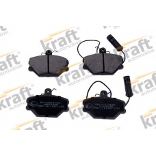 6003190 KRAFT AUTOMOTIVE Комплект тормозных колодок, дисковый тормоз