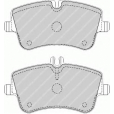 FDB1429 FERODO Комплект тормозных колодок, дисковый тормоз