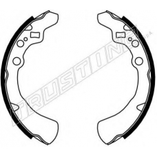 026.334 TRUSTING Комплект тормозных колодок