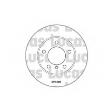 DF1599 TRW Тормозной диск