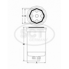 ST 6124 SCT Топливный фильтр