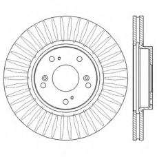 562546BC BENDIX Тормозной диск