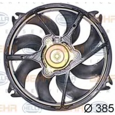 8EW 351 044-541 HELLA Вентилятор, охлаждение двигателя