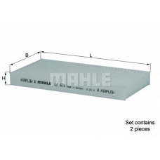 LA 674/S MAHLE Фильтр, воздух во внутренном пространстве