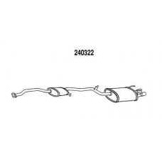 394324032200 MAGNETI MARELLI Выпускной трубопровод