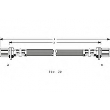 PHA204 TRW Тормозной шланг