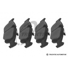08.34.100 TRUCKTEC AUTOMOTIVE Комплект тормозных колодок, дисковый тормоз