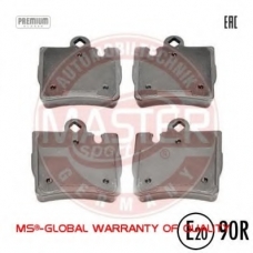13046040692N-SET-MS MASTER-SPORT Комплект тормозных колодок, дисковый тормоз