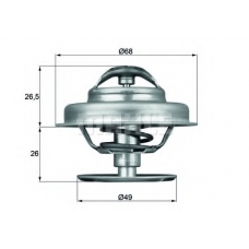 TX 62 89 MAHLE Термостат, охлаждающая жидкость