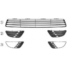 1805590 VAN WEZEL Решетка вентилятора, буфер