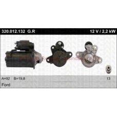 22-320-012-132 TRISCAN Стартер