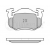 025 209 7311/PD MEYLE Комплект тормозных колодок, дисковый тормоз