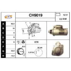 CH9019 SNRA Стартер