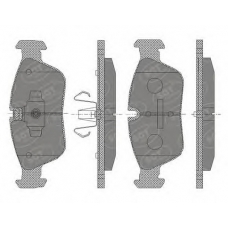 SP 433 PR SCT Комплект тормозных колодок, дисковый тормоз