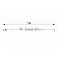 1 987 474 588 BOSCH Сигнализатор, износ тормозных колодок