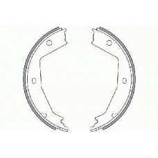 18492719629 S.b.s. Комплект тормозных колодок, стояночная тормозная с
