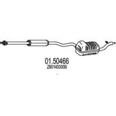 01.50466 MTS Средний глушитель выхлопных газов