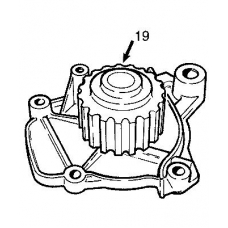 VKPC 93411 SKF Водяной насос