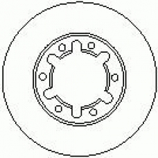 6925 10 KAWE Тормозной диск
