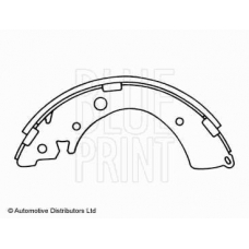 ADH24112 BLUE PRINT Комплект тормозных колодок