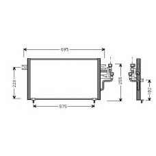 C559-18 ASHUKI Конденсатор, кондиционер