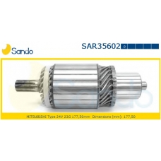 SAR35602.0 SANDO Якорь, стартер