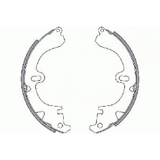 18492745392 S.b.s. Комплект тормозных колодок