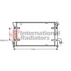 60492028 SCHLIECKMANN Радиатор, охлаждение двигателя
