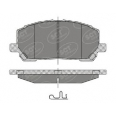 SP 399 SCT Комплект тормозных колодок, дисковый тормоз