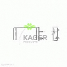 32-0064 KAGER Теплообменник, отопление салона