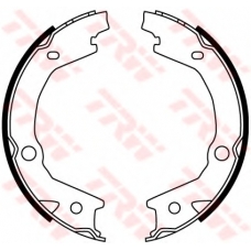 GS8747 TRW Комплект тормозных колодок, стояночная тормозная с