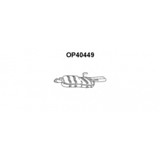 OP40449 VENEPORTE Глушитель выхлопных газов конечный