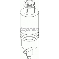 103 773 TOPRAN Водяной насос, система очистки окон
