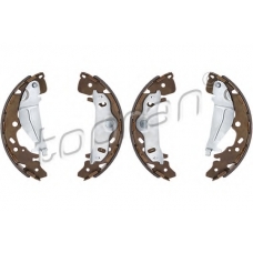 820 498 TOPRAN Комплект тормозных колодок