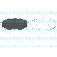 KBP-4521 KAVO PARTS Комплект тормозных колодок, дисковый тормоз