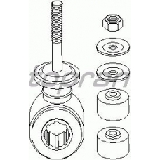 206 942 TOPRAN Ремкомплект, соединительная тяга стабилизатора
