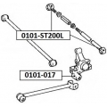 0101-ST200L ASVA Подвеска, рычаг независимой подвески колеса