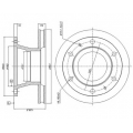 DCR105A DURON Тормозной диск