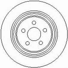 6631 00 KAWE Тормозной диск