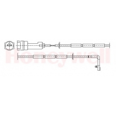 581340 BENDIX Сигнализатор, износ тормозных колодок
