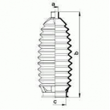 983885 EKG Пыльник, рулевое управление
