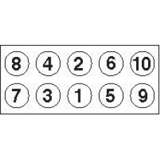 22-18095B GOETZE Комплект болтов головки цилидра